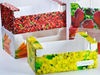 Caja de frutas agrícolas